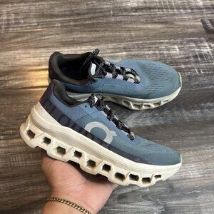 On Cloud monster Women’s Teal Blue Size 7.5 Running Shoes Comfort